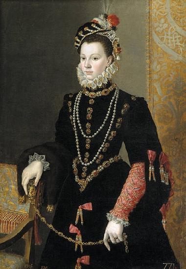 Juan Pantoja de la Cruz Queen Elizabeth of Valois oil painting picture
